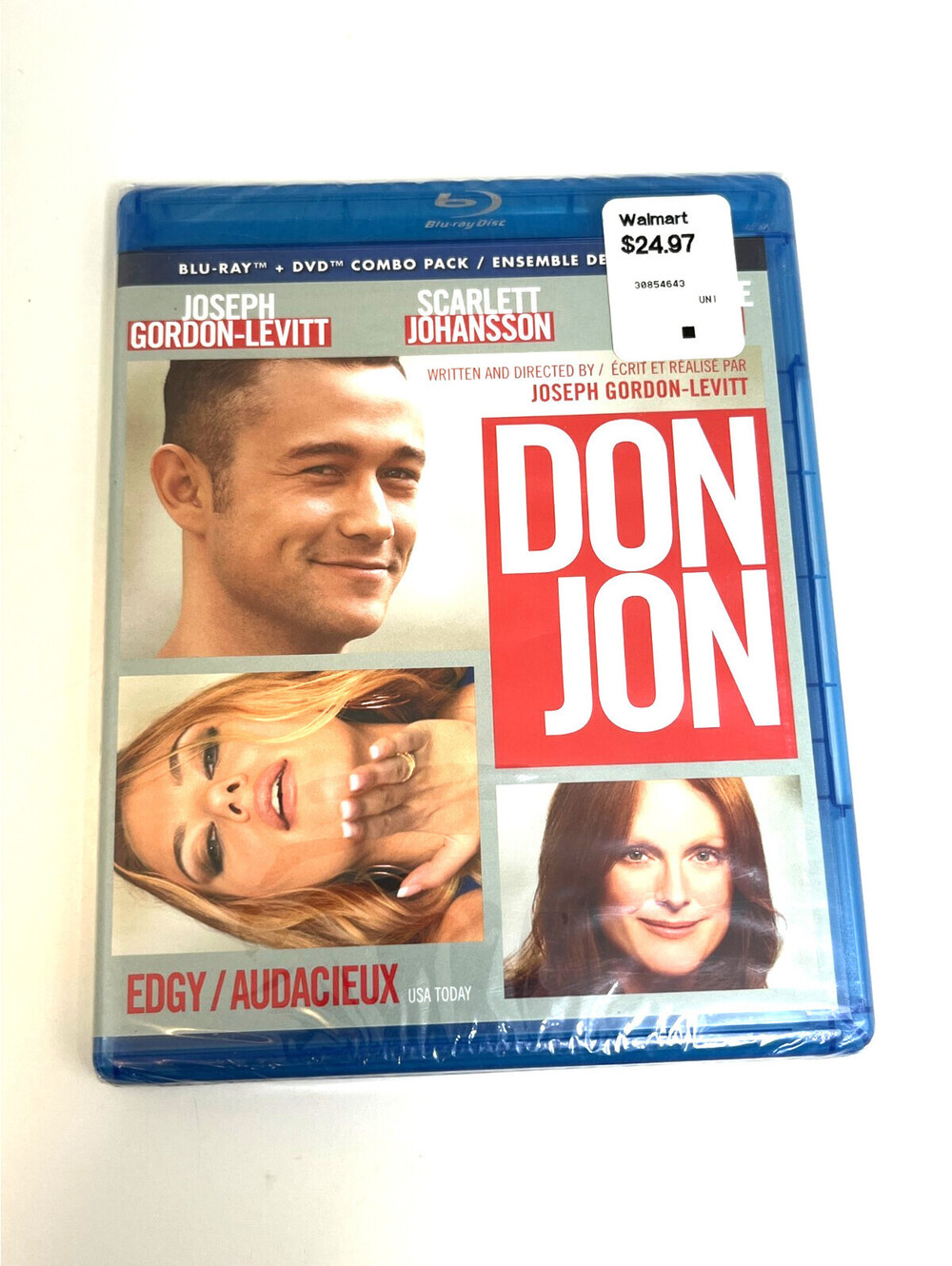 Don Jon - Blu-Ray DVD Combo Pack - Brand New Sealed